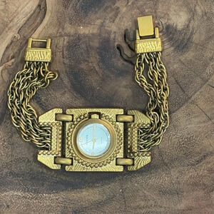 Chicos watch with chains